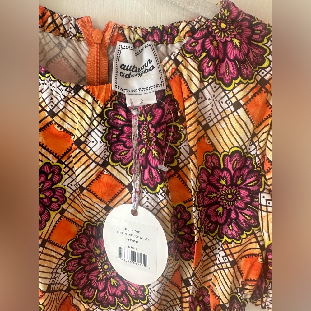 Autumn Adeigbo Ilona Blouse NWT - Picture 5 of 7